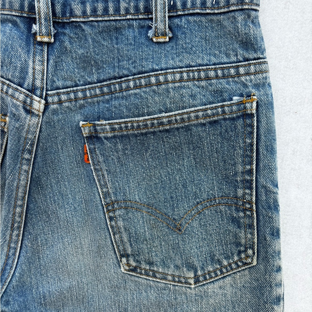 1970s orange tag Levi’s